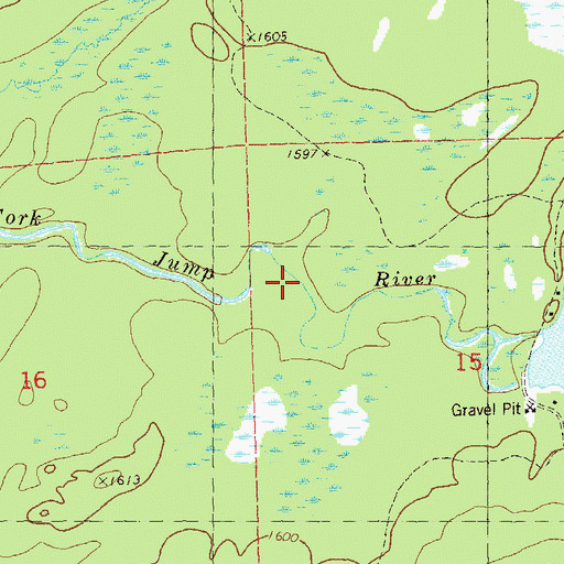 Topographic Map of Moyle 2WP978 Dam, WI