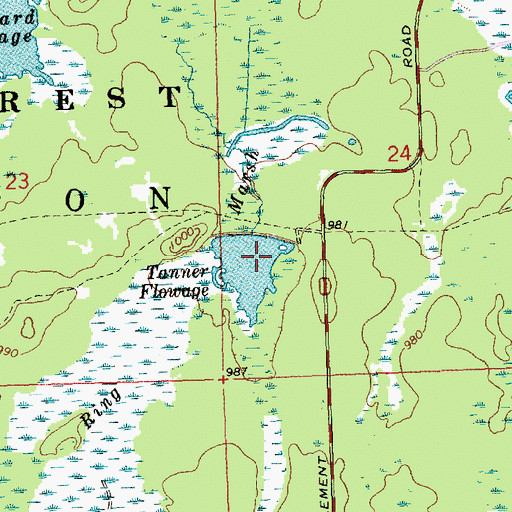 Topographic Map of Resettlement Administration 6 Dam, WI