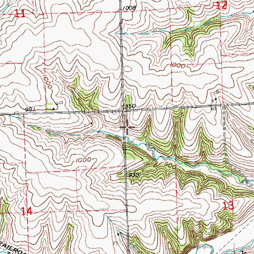 Topographic Map of 0.37 Reservoir, WI