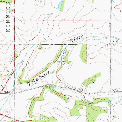 Topographic Map of 0.7 Reservoir, WI