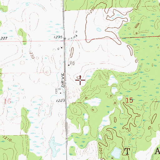 Topographic Map of Rosemeyer G-9498 Dam, WI