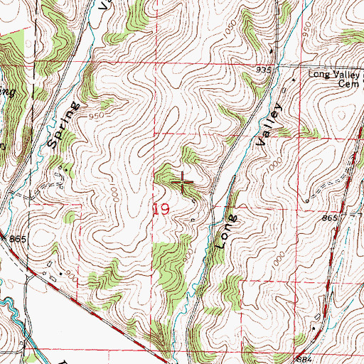 Topographic Map of 1 Reservoir, WI
