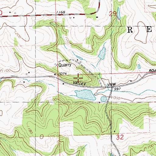 Topographic Map of Stolte G-9668 Dam, WI