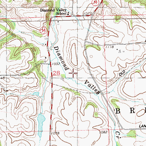 Topographic Map of Johnson 3WR-1701 Dam, WI