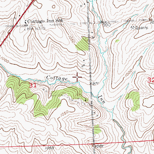 Topographic Map of McNett E6379 Dam, WI