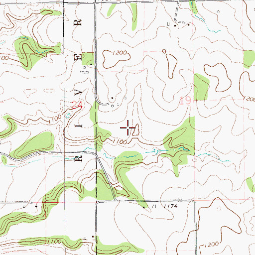 Topographic Map of Donovan Robey Number 2 G 8180.1 Dam, WI