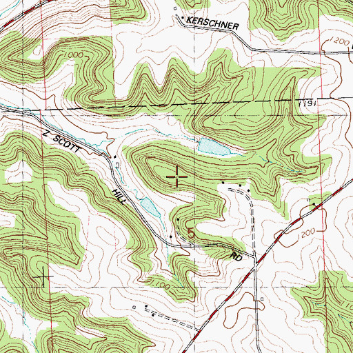 Topographic Map of Jordon Number 2 E4202 Dam, WI