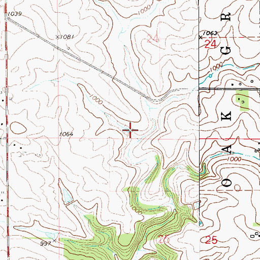 Topographic Map of Huppert E 7689 Dam, WI