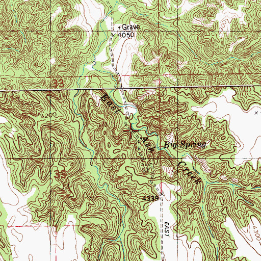 Topographic Map of Nebraska National Forest, NE