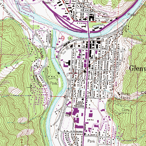 Topographic Map of Frontier Historical Society Museum, CO