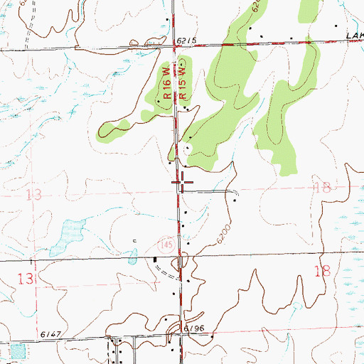 Topographic Map of Lighthouse Christian Academy, CO