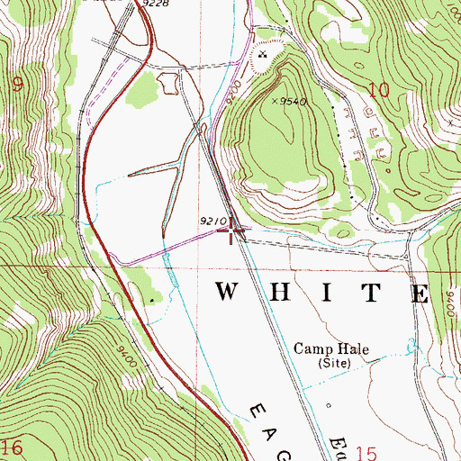 Topographic Map of Resolution Creek, CO