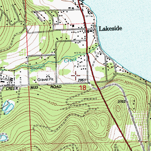 Topographic Map of The Church of Jesus Christ of Latter Day Saints, MT