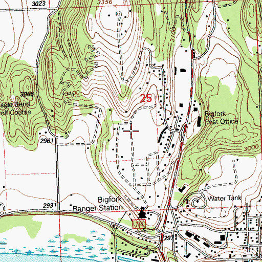 Topographic Map of The Church of Jesus Christ of Latter Day Saints, MT
