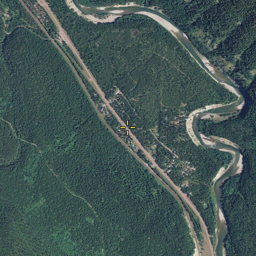 Aerial/Satellite Image of Paola, MT
