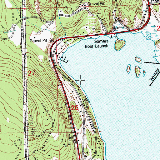 Topographic Map of Merrifields (historical), MT