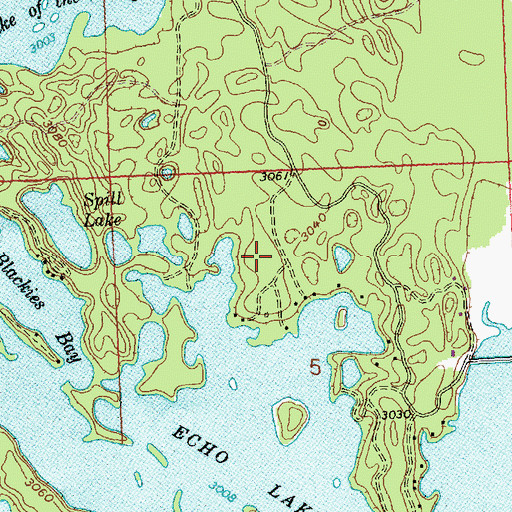 Topographic Map of Isaac (historical), MT