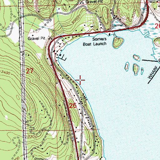 Topographic Map of Fessendens Landing (historical), MT