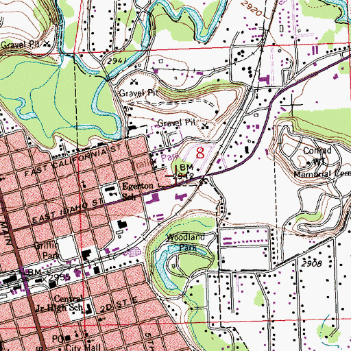 Topographic Map of Duncan (historical), MT