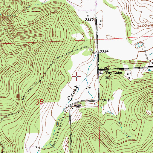 Topographic Map of Herron Park, MT