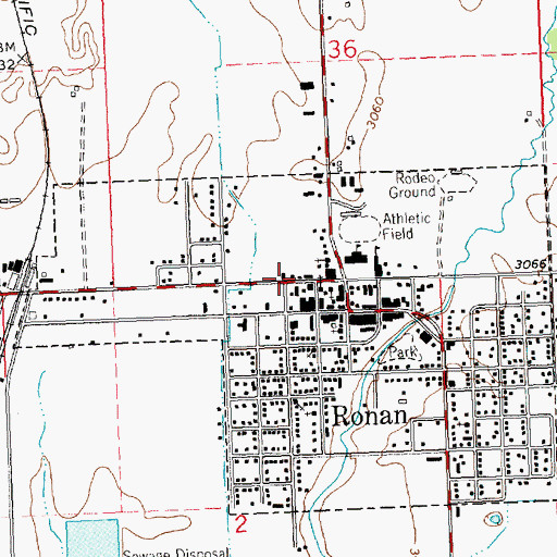 Topographic Map of Mission Valley Christian Academy, MT