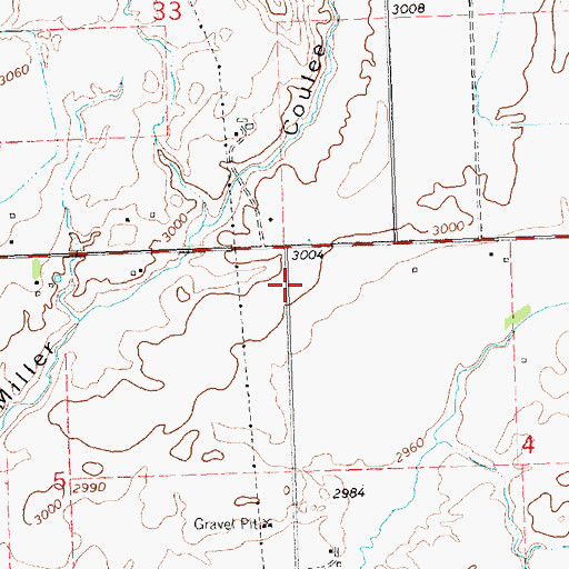 Topographic Map of Mission Mountain Country Club, MT