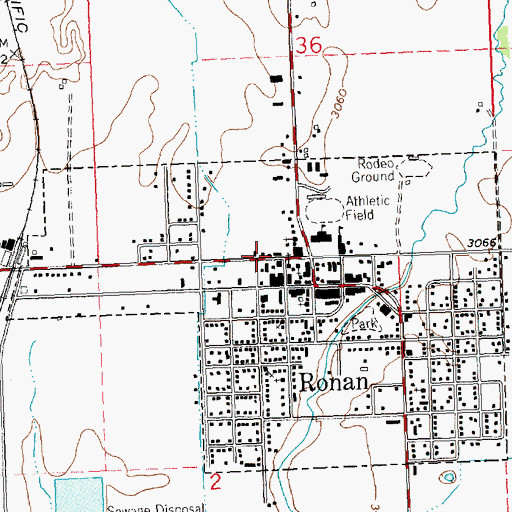 Topographic Map of Garden of the Rockies Museum, MT