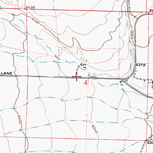 Topographic Map of Briston School (historical), MT