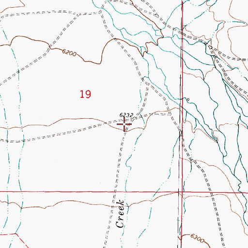 Topographic Map of Blacktail (historical), MT