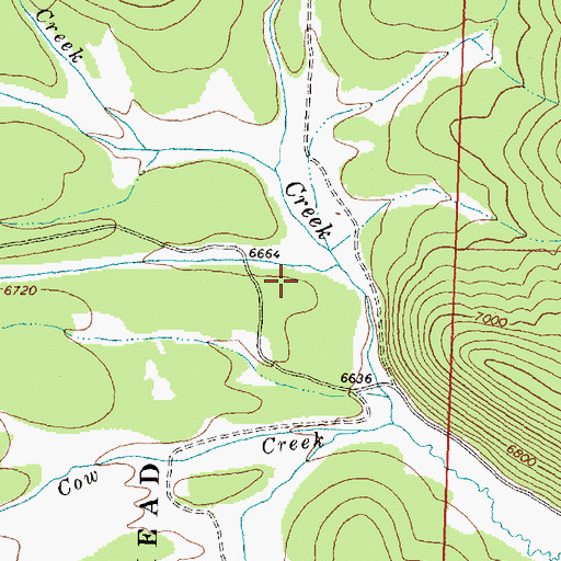 Topographic Map of Pioneer (historical), MT