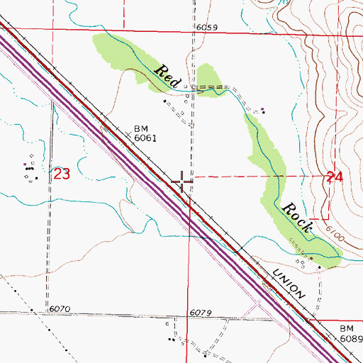 Topographic Map of Gosman (historical), MT