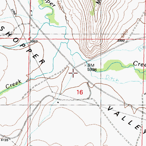 Topographic Map of Mill Point (historical), MT
