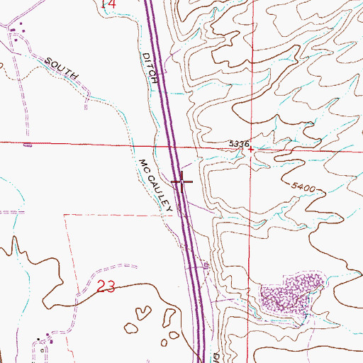 Topographic Map of Big Hole River Historical Marker (historical), MT