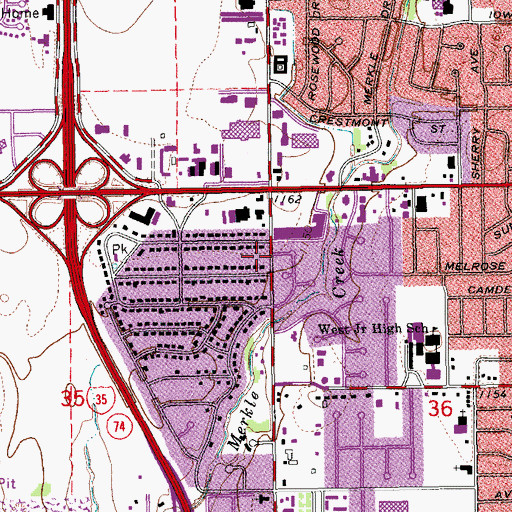 Topographic Map of First Southern Assembly Church, OK