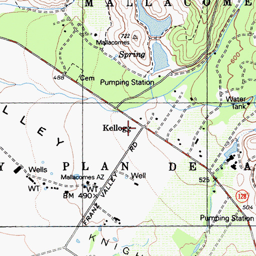 Topographic Map of Albany Post Office (historical), CA