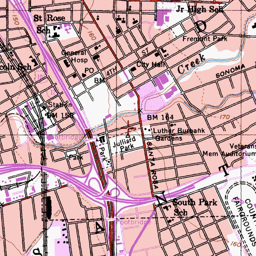Topographic Map of Ripley Museum, CA