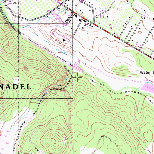 Topographic Map of Channel Trail, CA