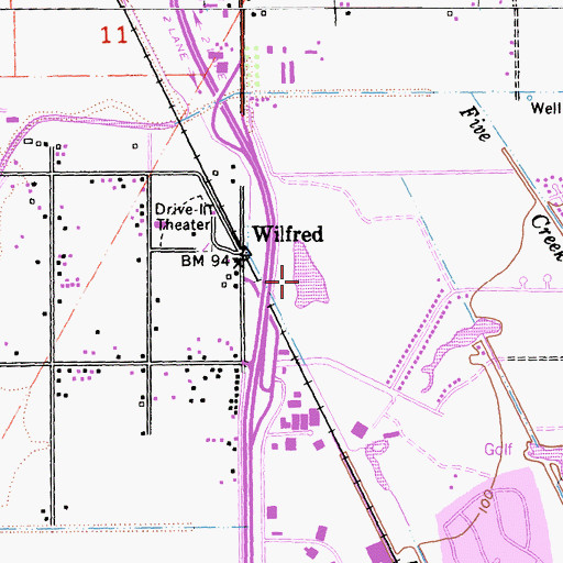 Topographic Map of Roberts Lake, CA