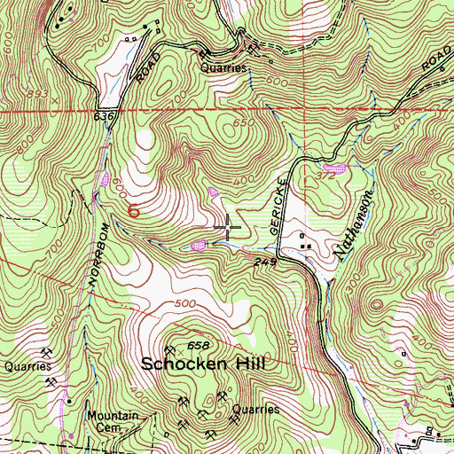 Topographic Map of Haywood Winery, CA