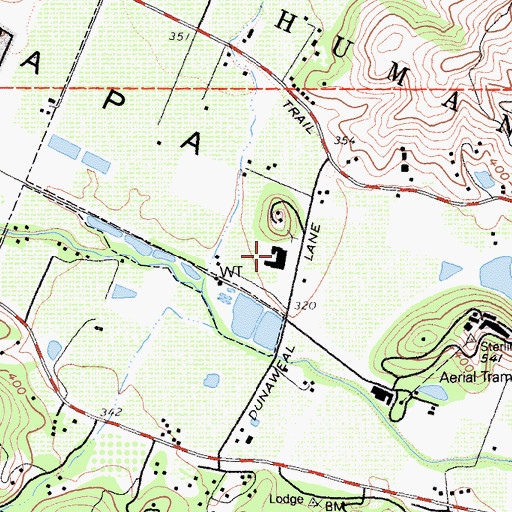 Topographic Map of Sterling Vineyards, CA
