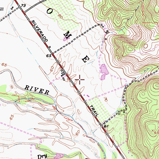 Topographic Map of Chimney Rock Golf Course (historical), CA