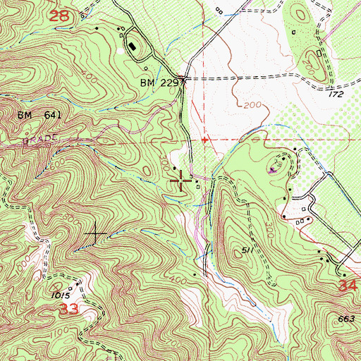 Topographic Map of Vichon Winery, CA
