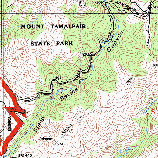 Topographic Map of Jim Wright Grove, CA