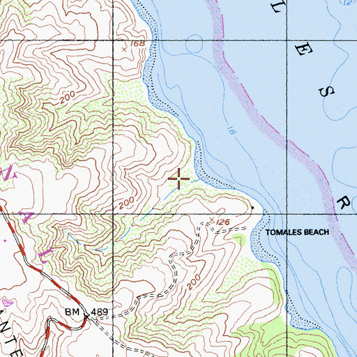 Topographic Map of Cataract Creek, CA