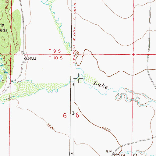 Topographic Map of Willow Creek, CO