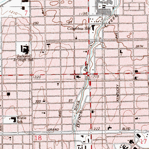 Topographic Map of El Tabernaculo Defe, OK