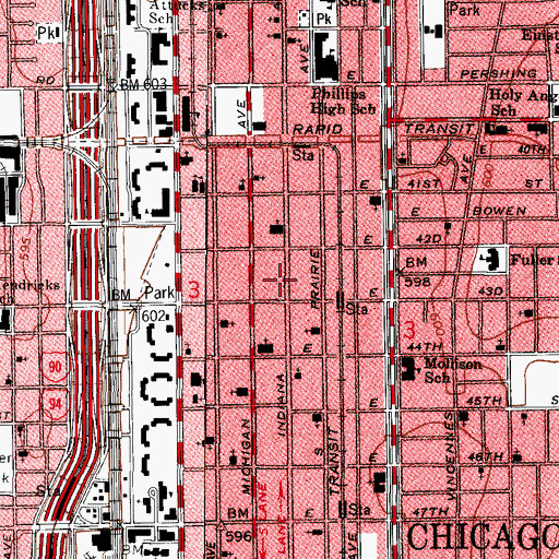 Topographic Map of Joy Mission House of Prayer, IL