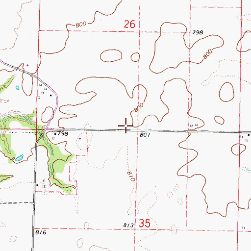 Topographic Map of Prairie Lake School (historical), IL