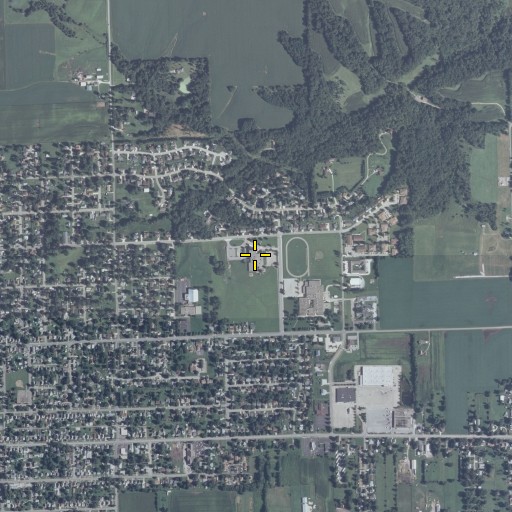 Aerial/Satellite Image of Eastview Elementary School, IL