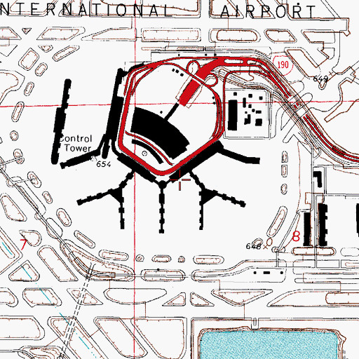 Topographic Map of Twin Orchard Country Club (historical), IL